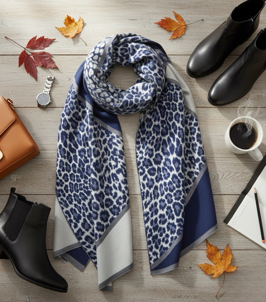 Leopard Print Scarf