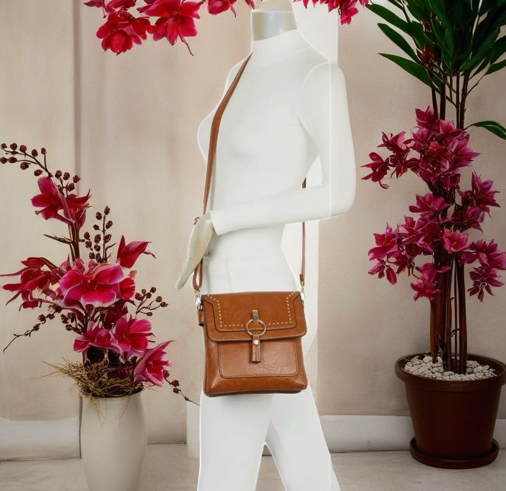 Two Compartment Cross Body Bag