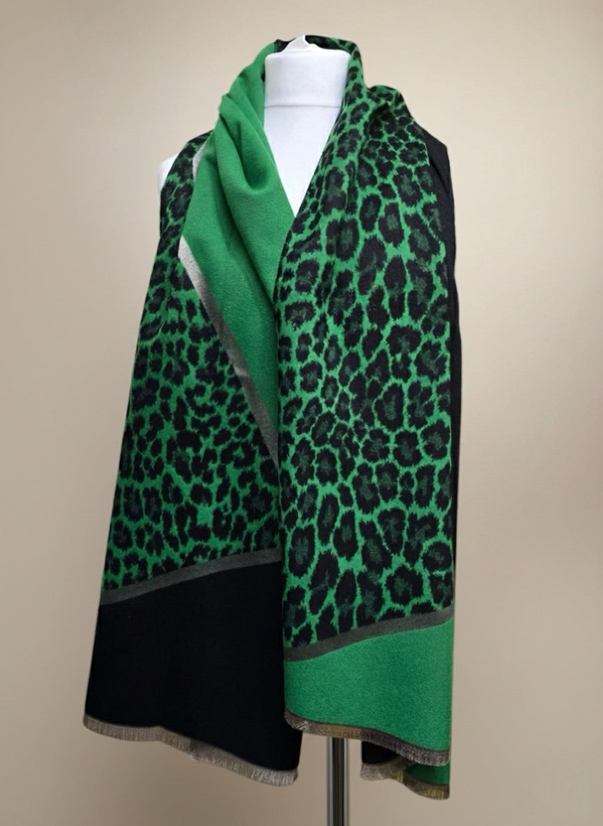 Leopard Print Scarf