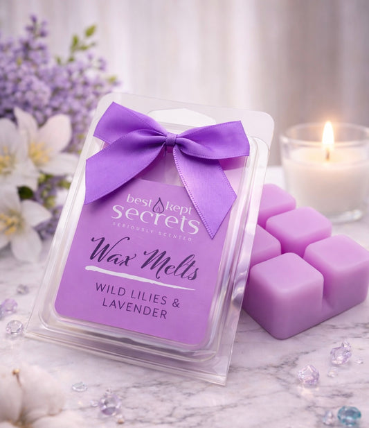 Wax Melt Cubes - Wild Lillies & Lavender