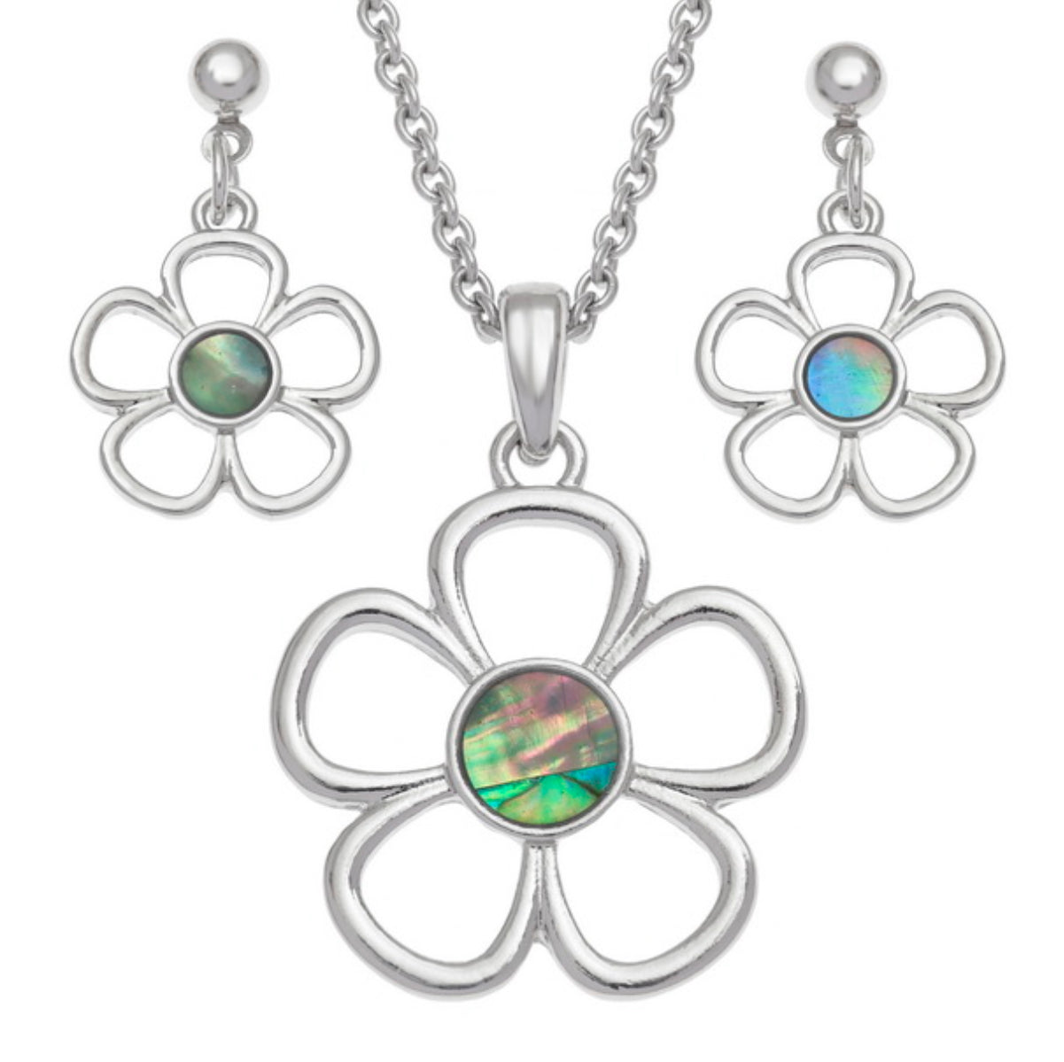 Flower Jewellery Set