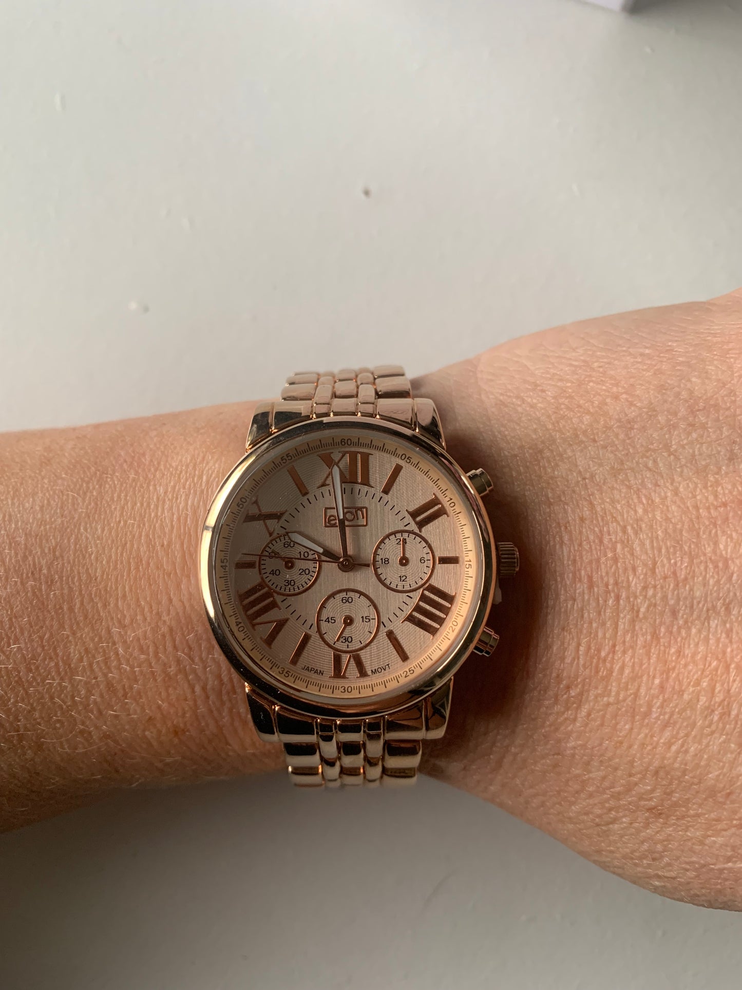Eton Chronograph - Rose Gold Elegance Watch