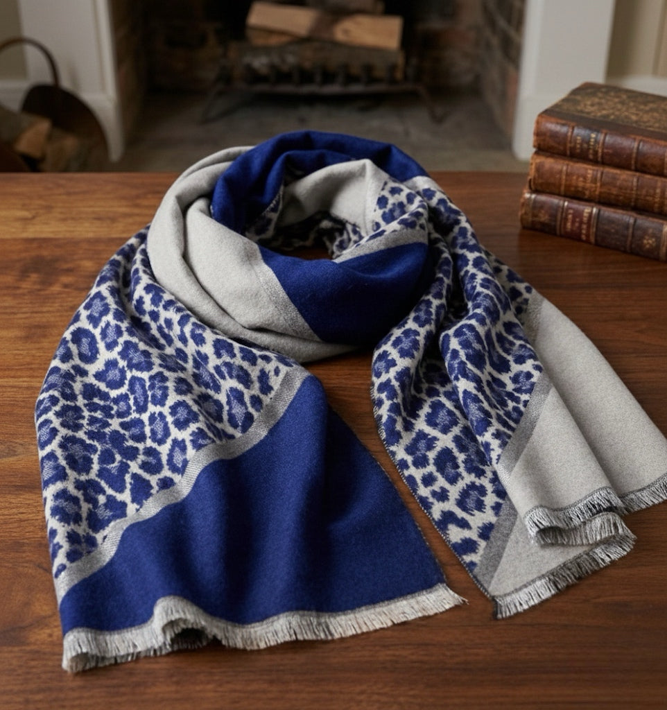 Leopard Print Scarf