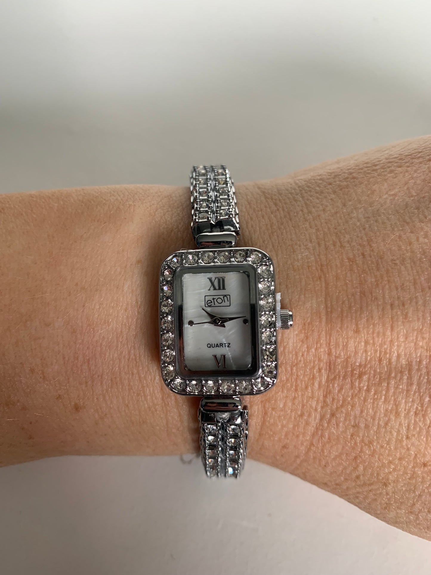 Eton Crystal-Set Cocktail Watch