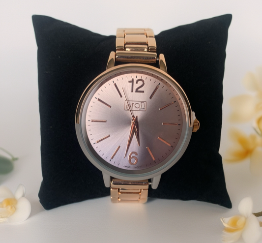 Eton Rose Gold Sunray Bracelet Watch