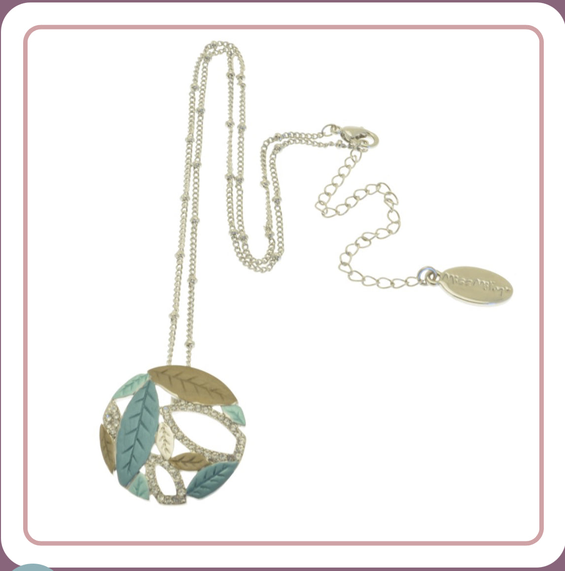 Green Leaves Necklace