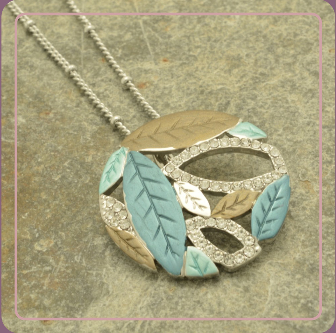 Green Leaves Necklace