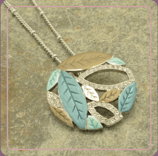 Green Leaves Necklace