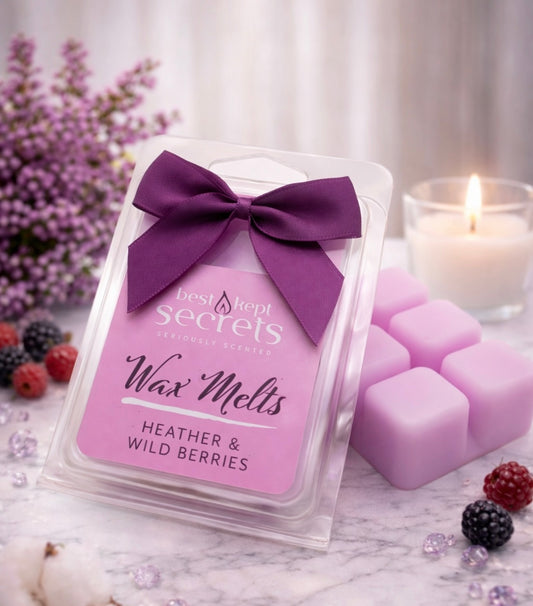 Wax Melt Cubes - Heather & Wild Berries