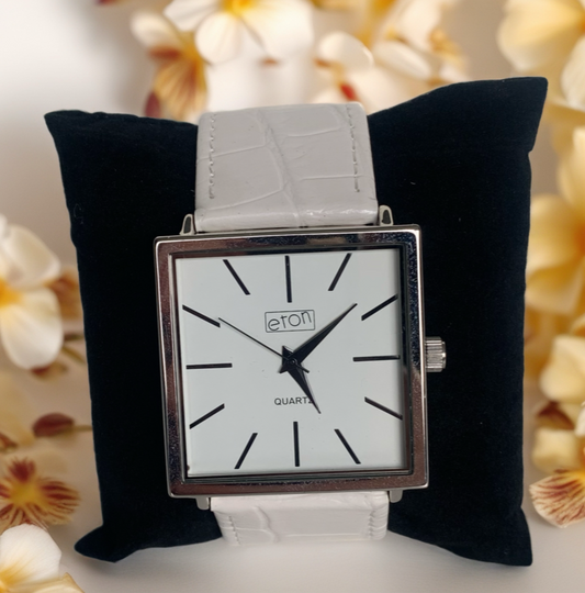 Eton Square-Face Quartz Watch