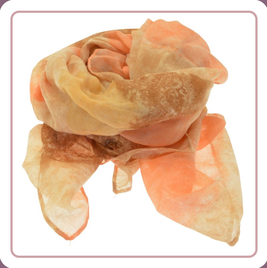 Orange Blended Scarf