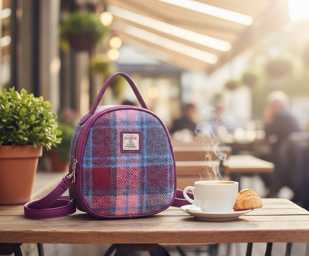 Small Harris Tweed Backpack