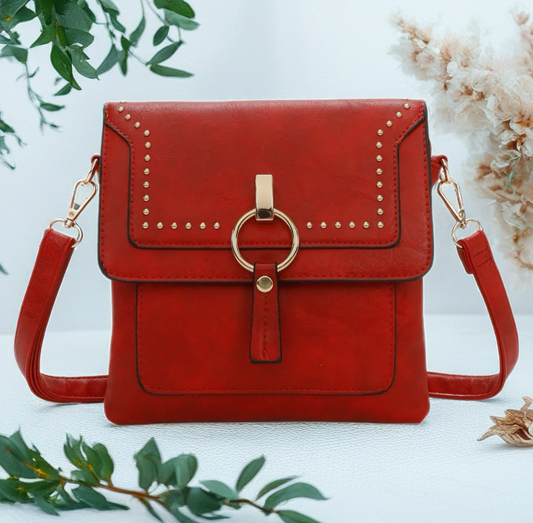 Two Compartment Cross Body Bag