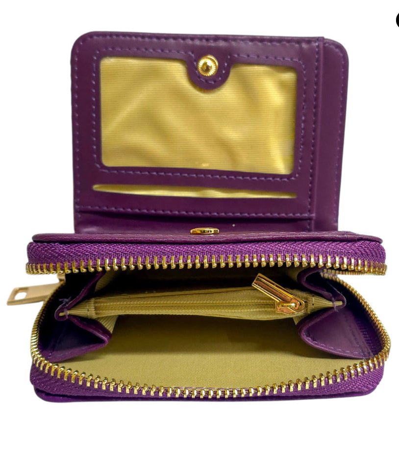 Harris Tweed Pink Purse Small