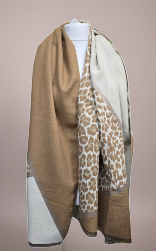 Leopard Print Scarf