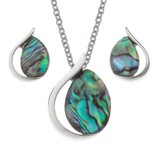 Big Teardrop Jewellery Set