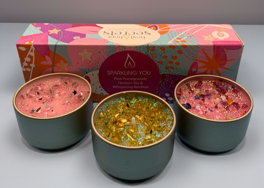 The Sparkling You Collection: Pink Pomegranate, Horizon Sky & Whispering Bamboo