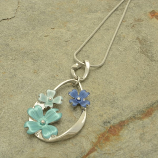 Multicolour Flower Necklace