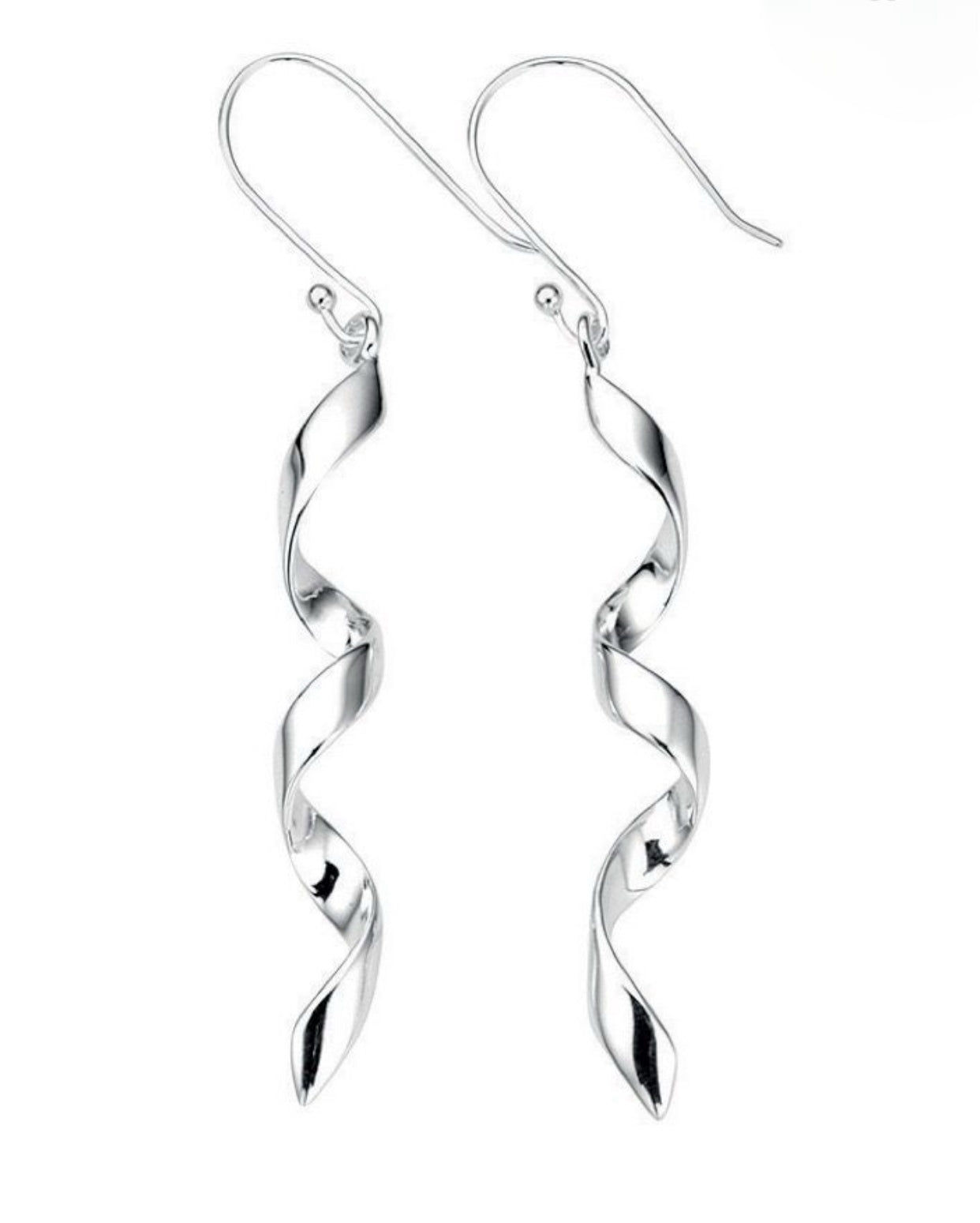 Swirl Drop Earrings